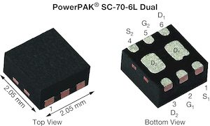 Vishay SIA931DJ-T1-GE3 MOSFET_T1-GE3_VIS