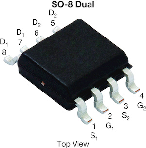 10PCS 9933A SI9933A SI9933ADY Dual P-Channel 20-V D-S MOSFET SI9933ADY-T1-E3