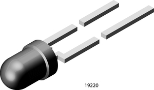 Vishay TLHR4400 LED_TLH