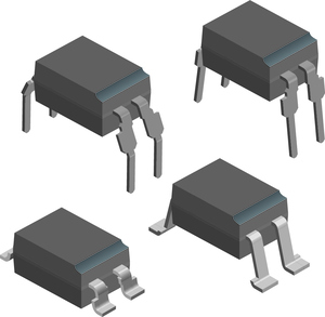 Vishay SFH620A-2X001 DIP4_VISHAY_SFH620A_VIS