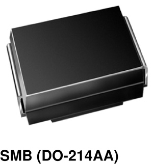 Pack of 100 SMBJ Series SMBJ6.5CA DO-214AA Bidirectional 6.5 V TVS Diode 11.2 V 2 Pins SMBJ6.5CA 