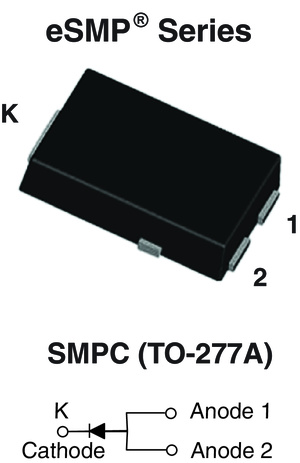 Vishay SS5P3-M3/86A DIODE_TO-277A