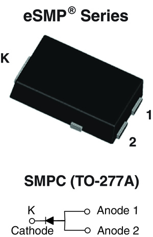 Vishay SS5P6-M3/86A DIODE_TO-277A