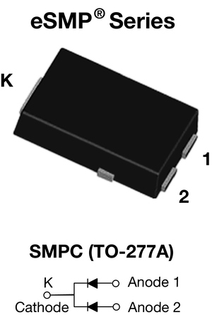 Vishay SS8P6C-M3/86A DIODE_TO-277A