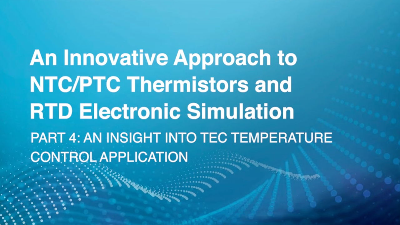 LTspice simulation of a complete simulation of temperature control 