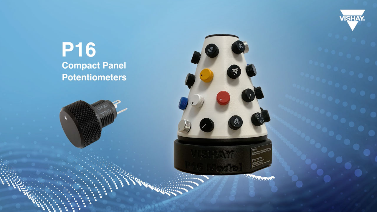 Meeting your exact requirements with P16 Compact Panel Potentiometers