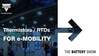 Thermistors / RTDs for e-Mobility