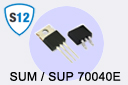 SUM / SUP 70040E 100 V N-Channel MOSFETs